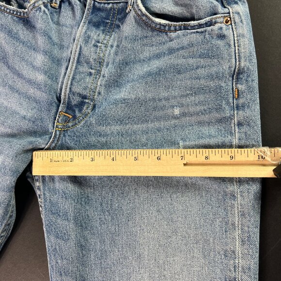 GRLFRND Jeans Women's 26x28* Karolina High Rise Skinny Light Blue Denim Tag 26 - Picture 14 of 16